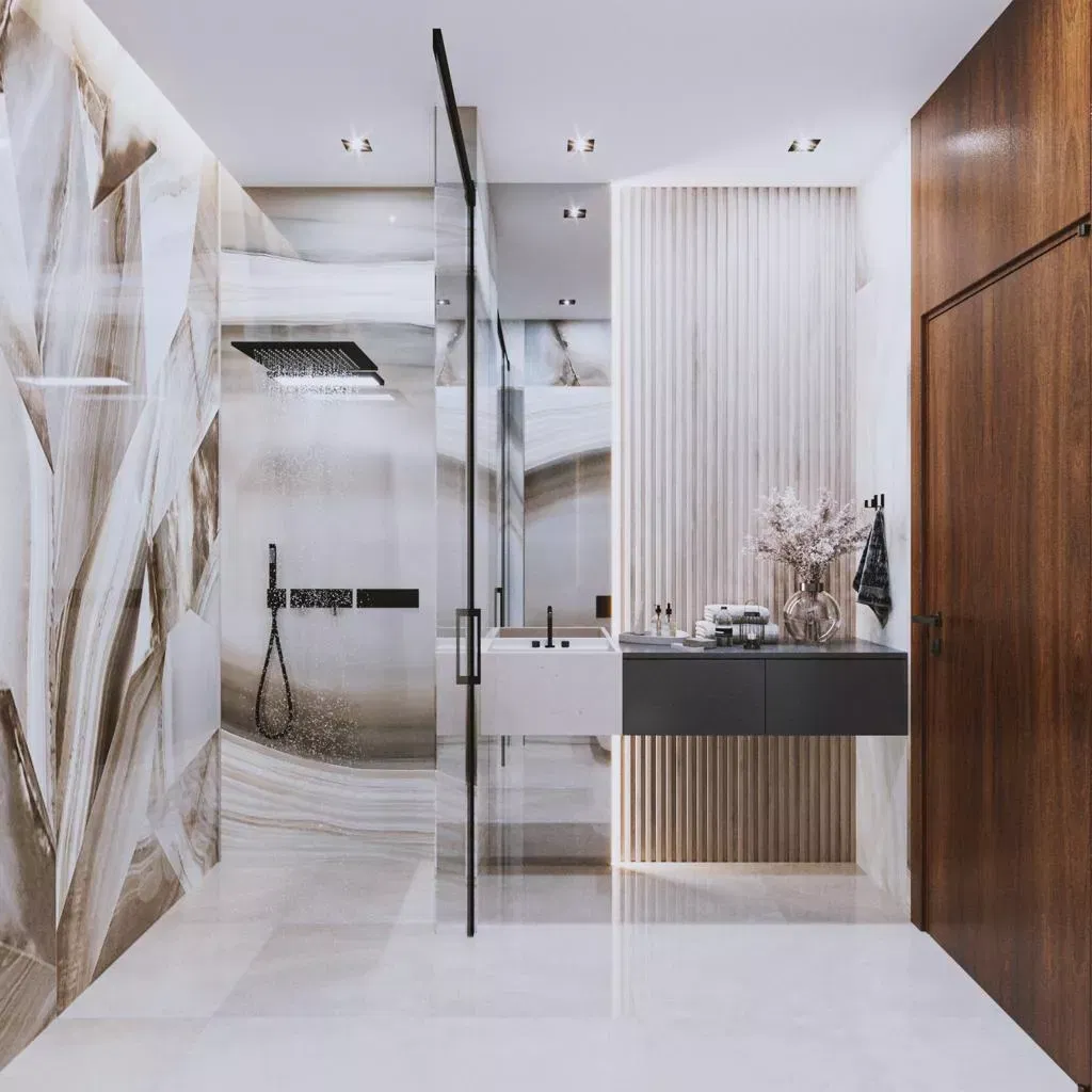 Elevate Your Home with UAE's Finest Luxury Bathroom Interiors