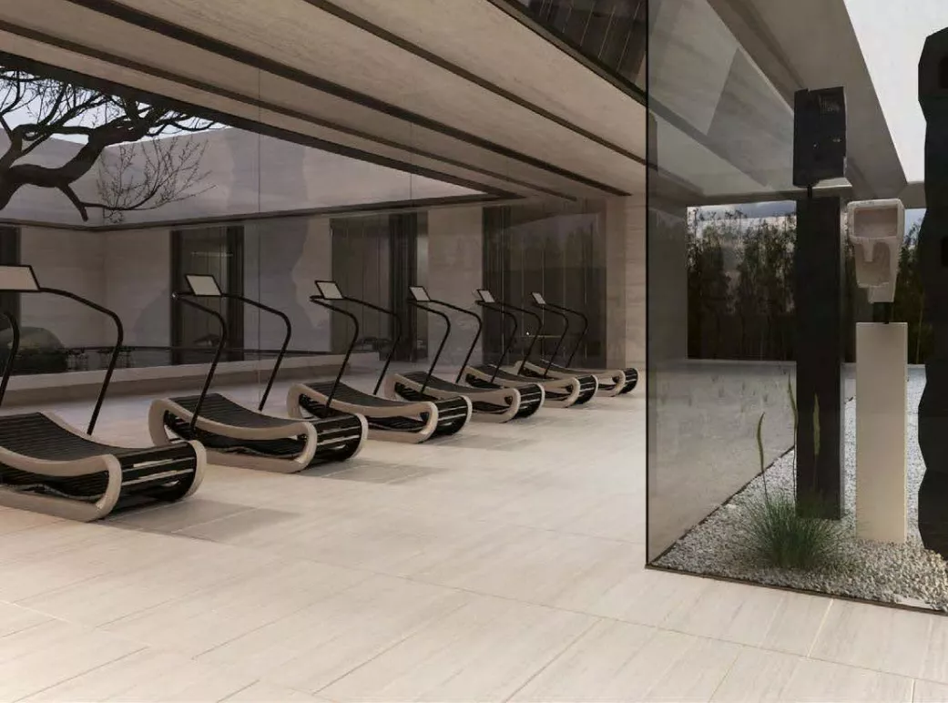 A Haven of Fitness: Villa Gym Interior Design