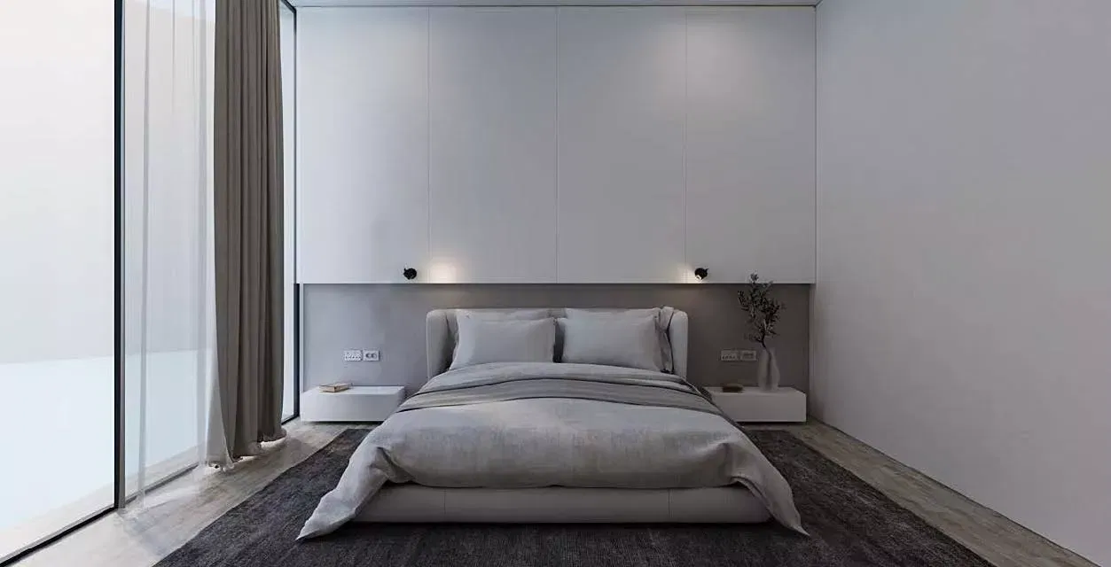 Luxury Bedroom with Adjacent Gym