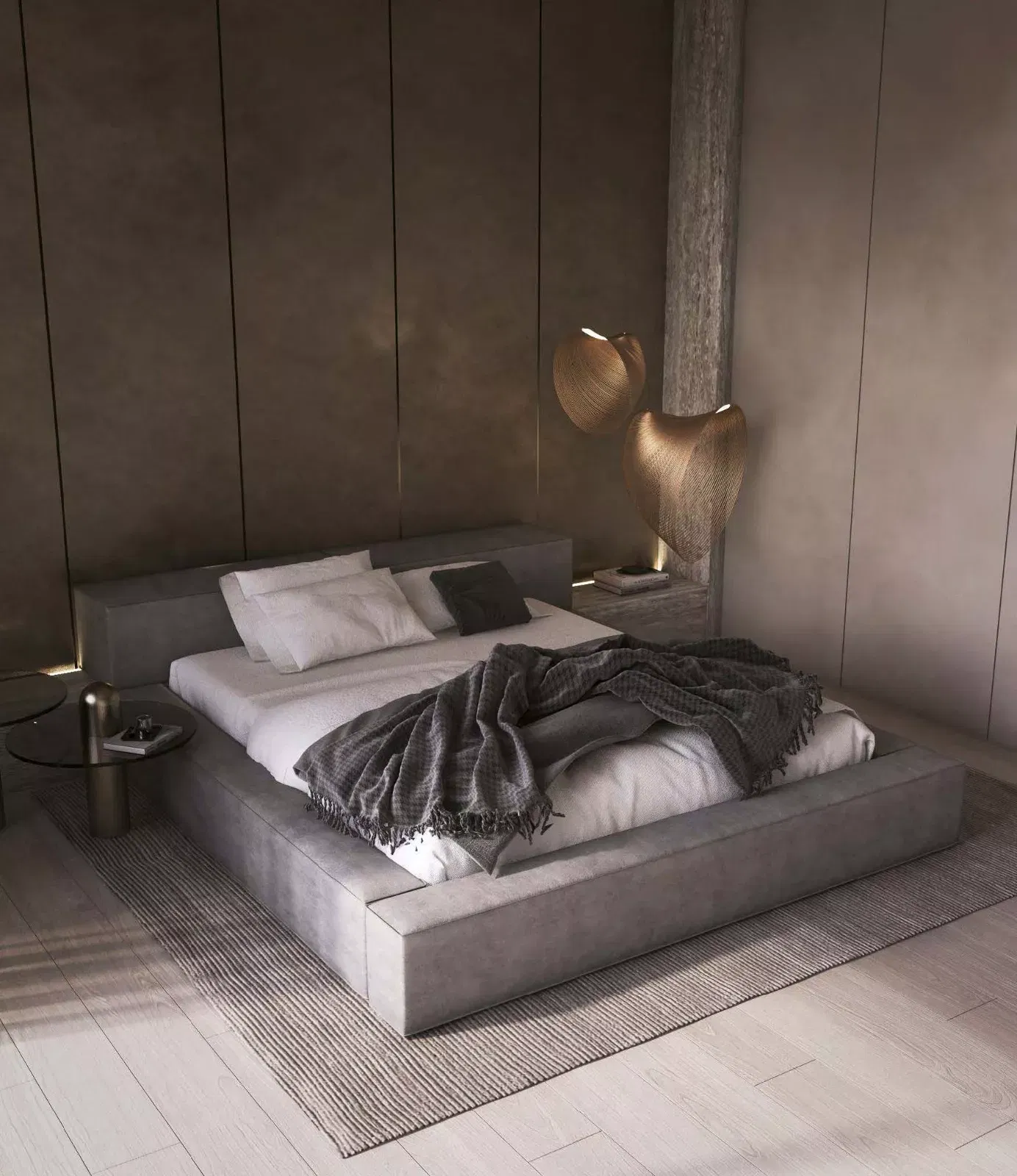 Using Platform Beds for Luxury Bedroom Interior Design