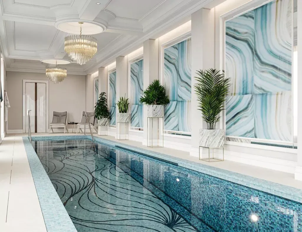 Revealing Dubai's Finest Luxury Indoor Pool: An Oasis of Grandeur