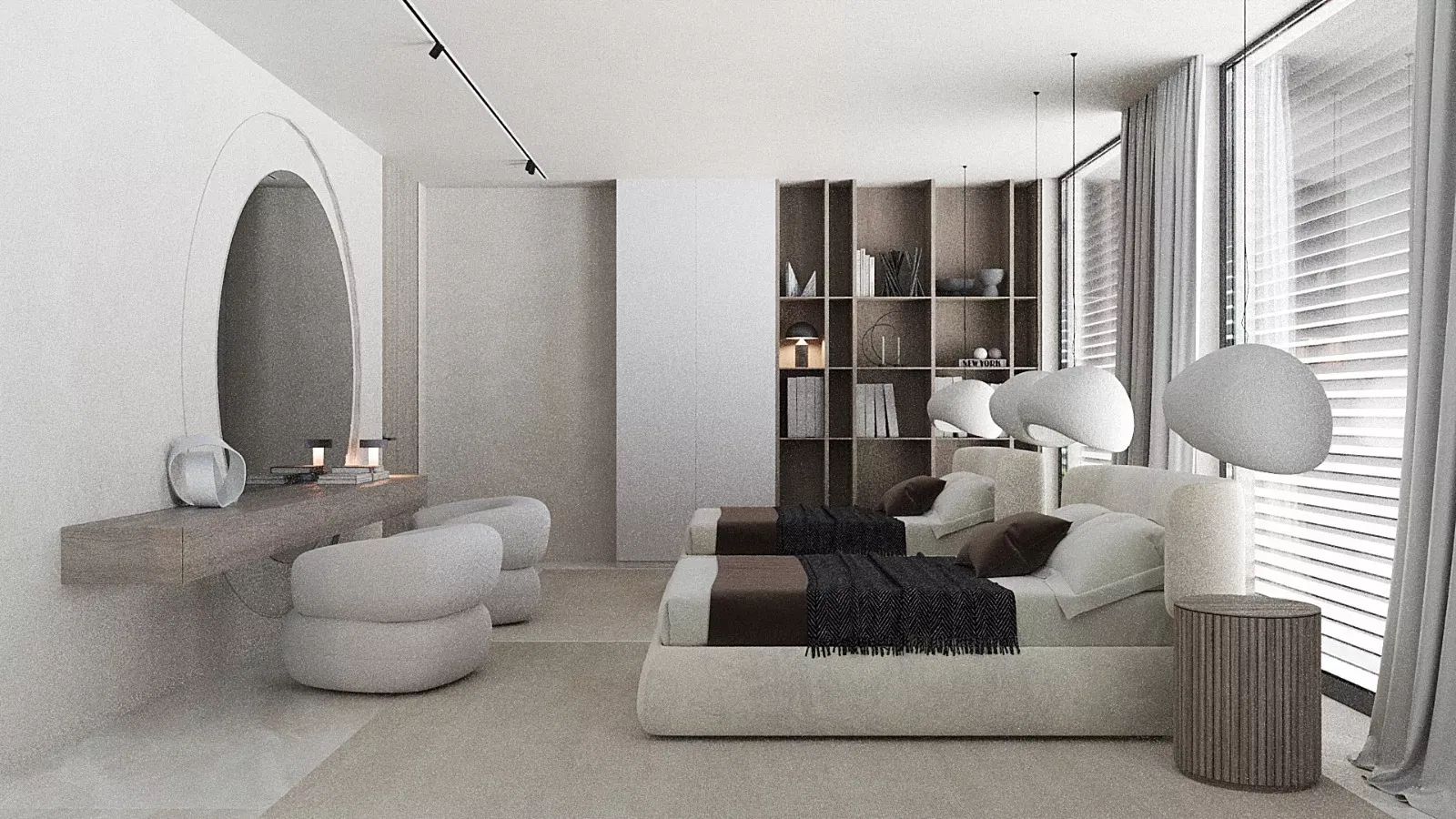 Mastering the Art of Modern Twin Bedroom Decoration