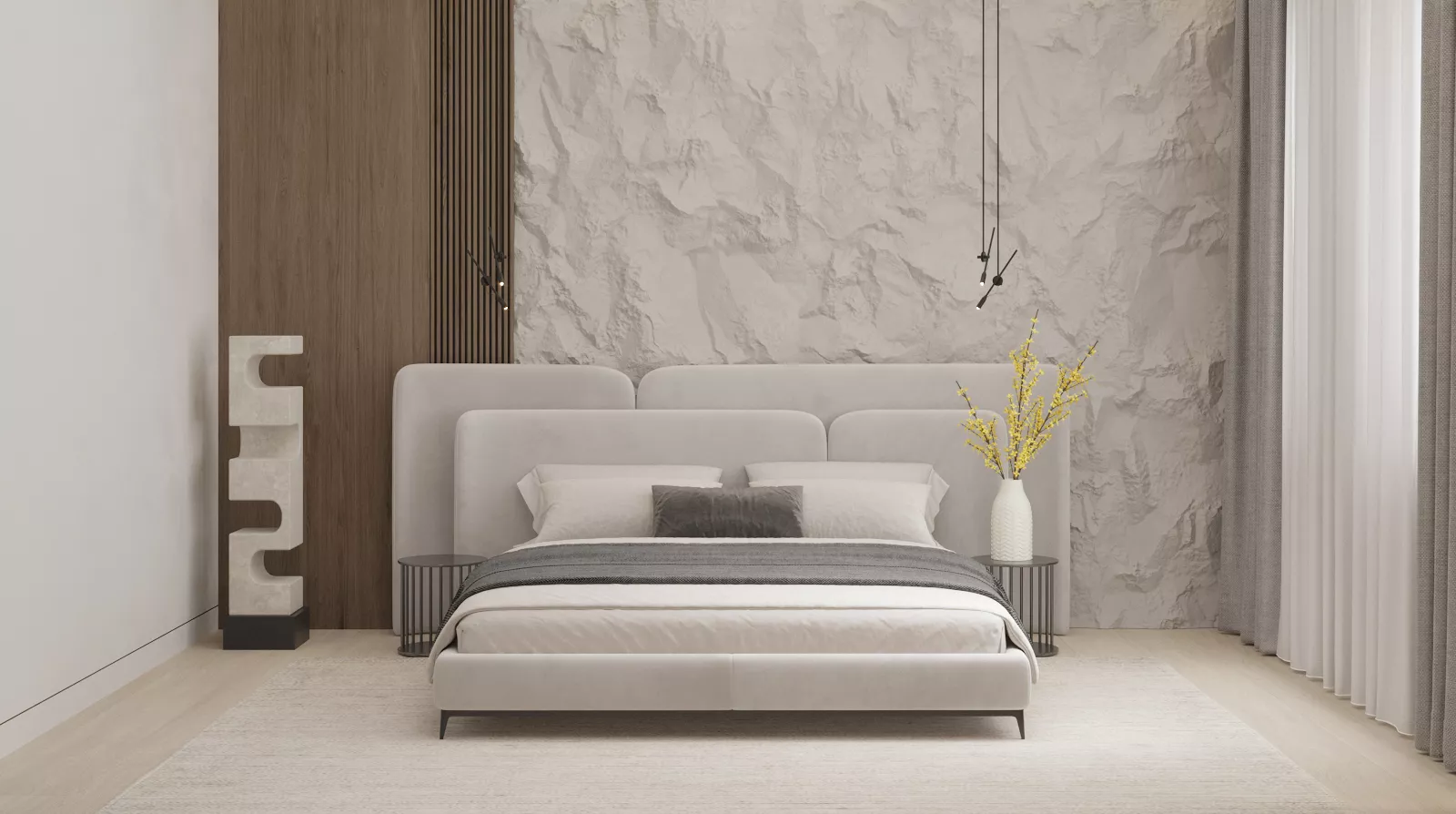 Experience Tranquility with Nordic Minimalist Bedroom Design