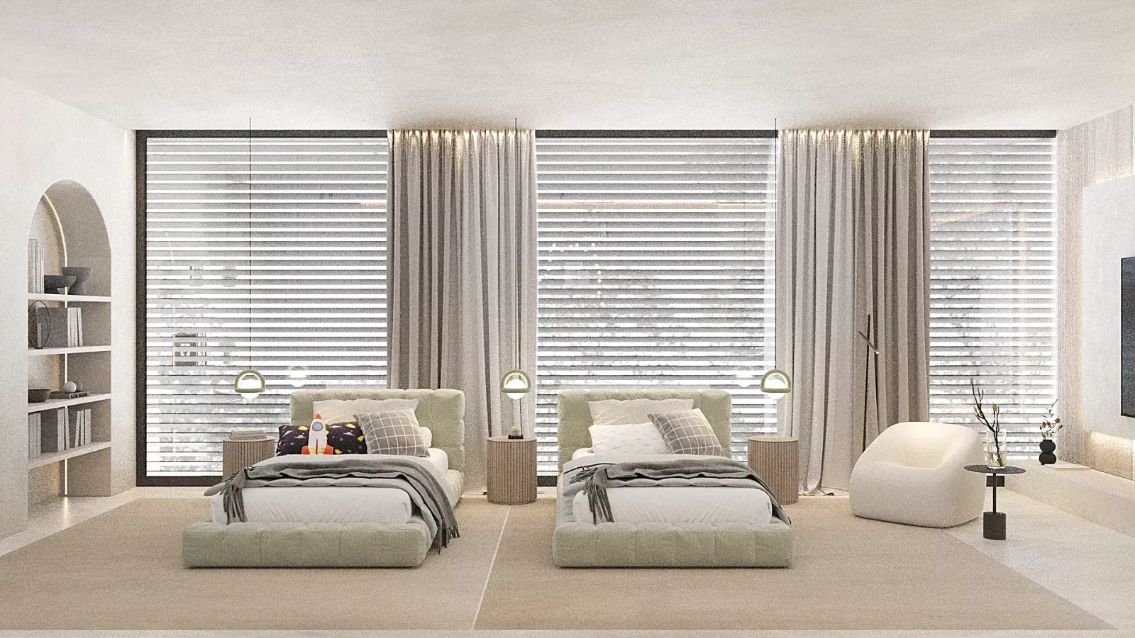 Crafting the Ideal Luxury Twin Bedroom for Teenage Dreamers