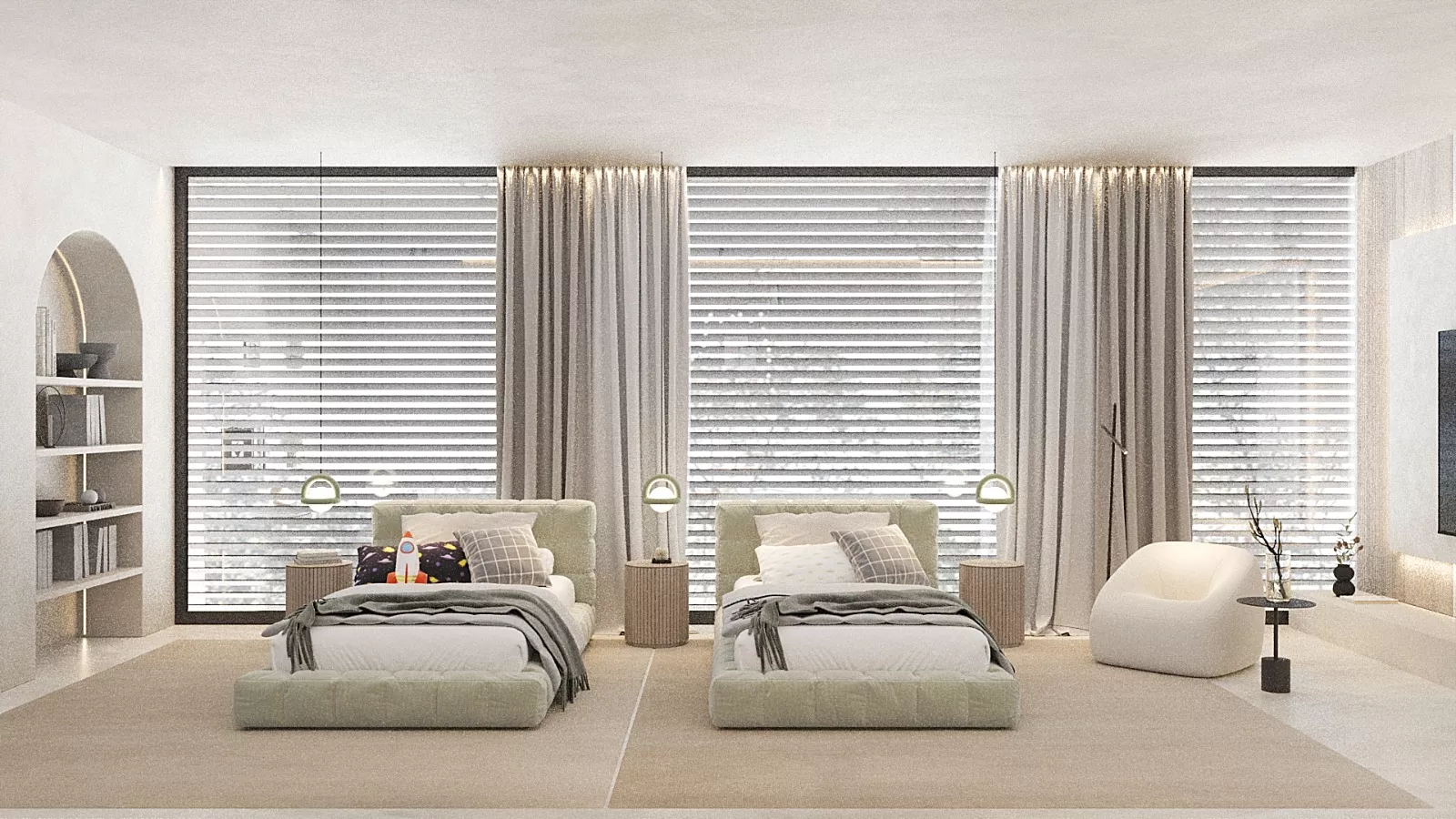 Crafting the Ideal Luxury Twin Bedroom for Teenage Dreamers