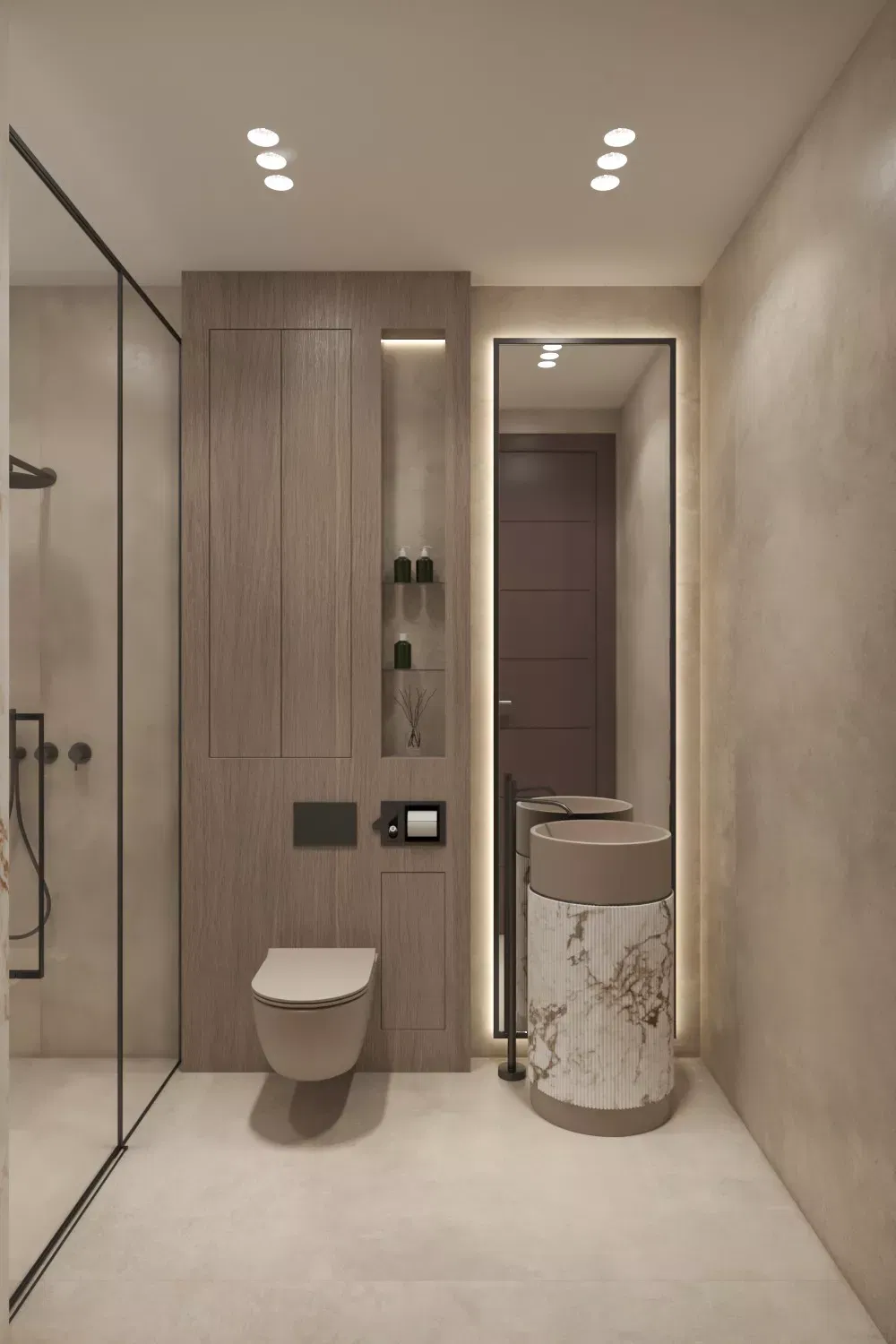 Elevate Your Bathroom with Cutting-Edge Materials and Contemporary Design