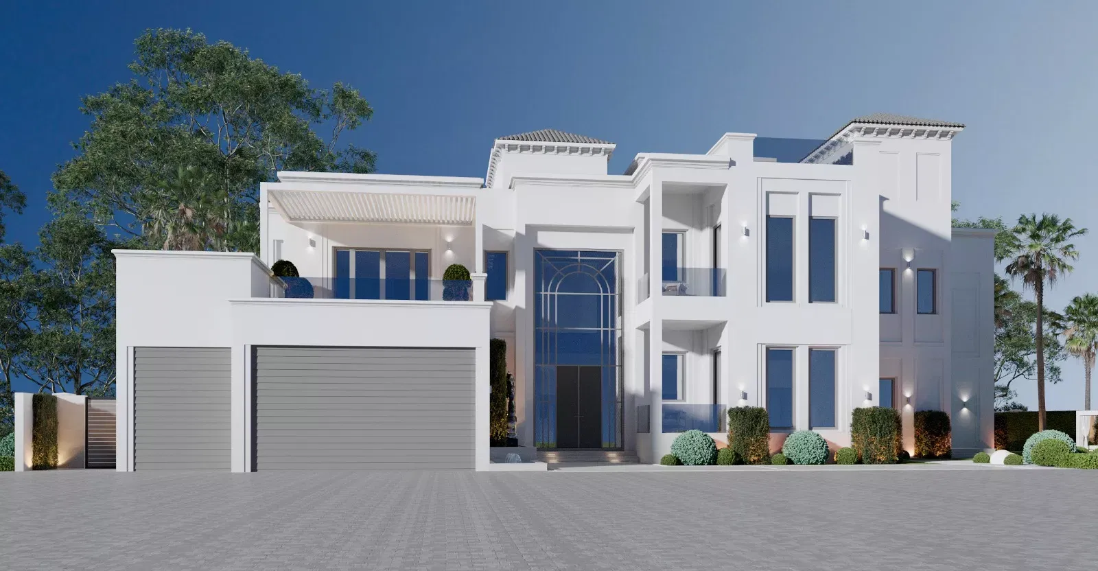 Luxury House Facade Exterior Design: Elevating Elegance and Exclusivity
