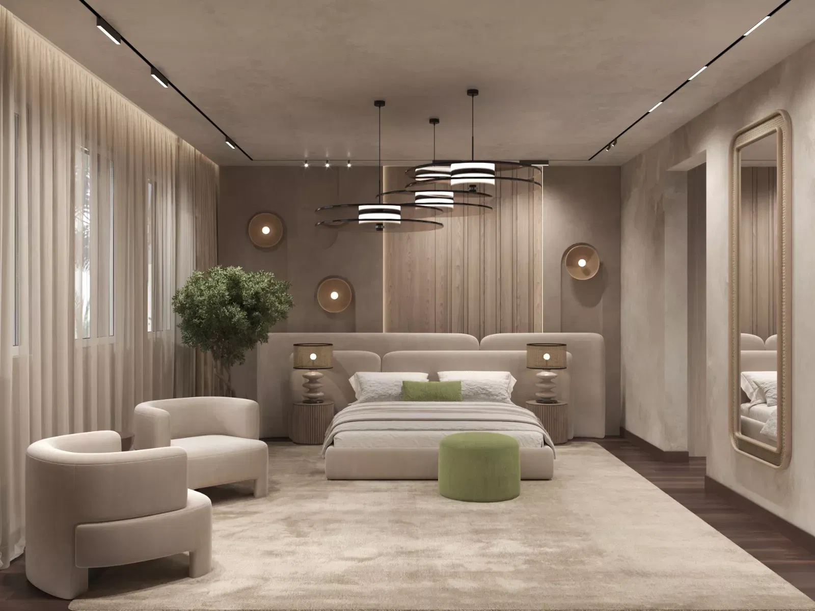 Neutral Contemporary Bedroom Designs: Experience Timeless Sophistication