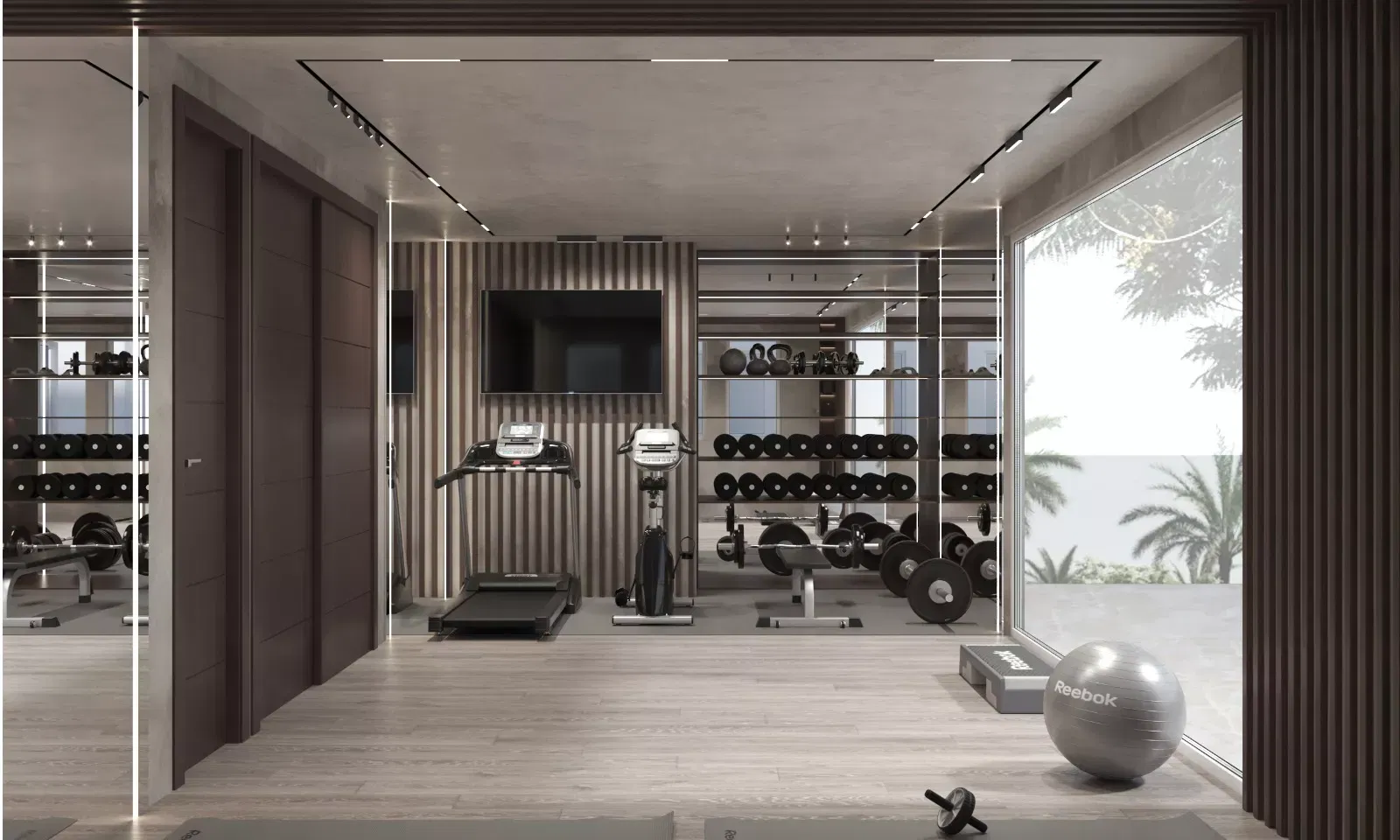 Luxury Home Gym Construction in Dubai