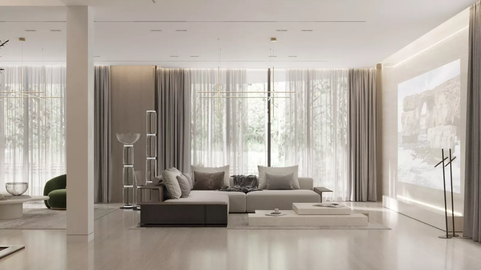 Dubai's Luxury Living Room Interior Design Guide