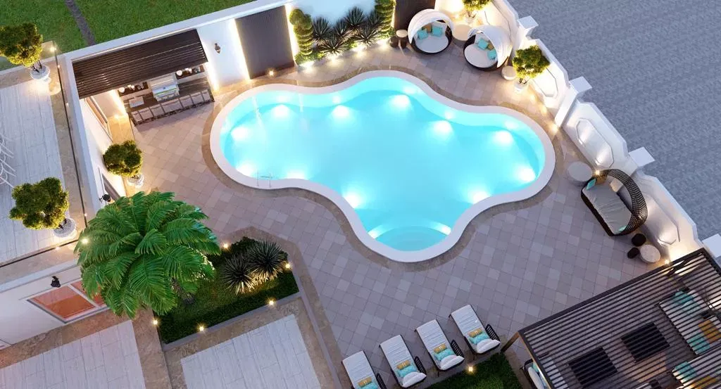 Swimming Pool Design for Dubai Mansions