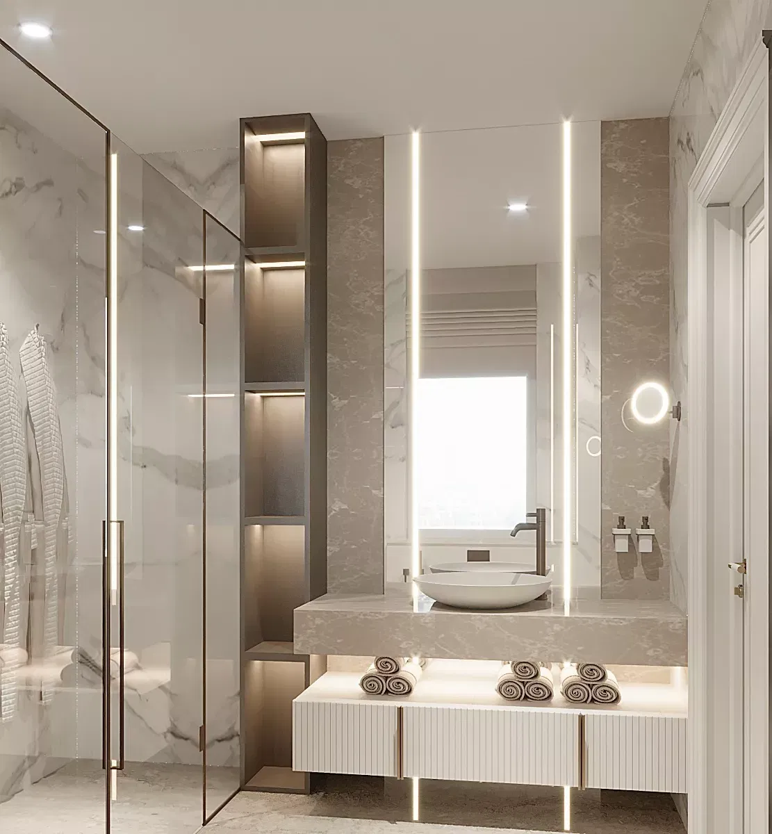 Lighting Tips for Luxury Bathroom Interior Designs