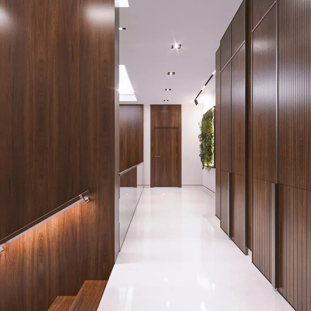 Luxury Wooden Wall Accents in Dubai