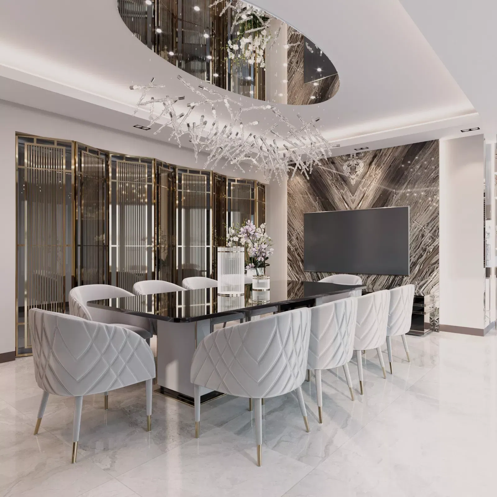 Tips to Elevate Your Dining Room's Ceiling