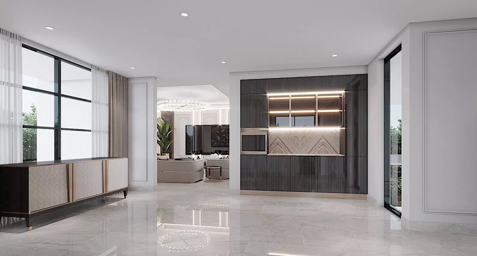 What Accessories Fit a Luxury Hallway Interior Design