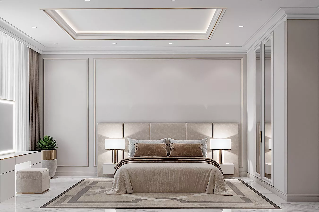Luxury Dubai Bedroom Aesthetic
