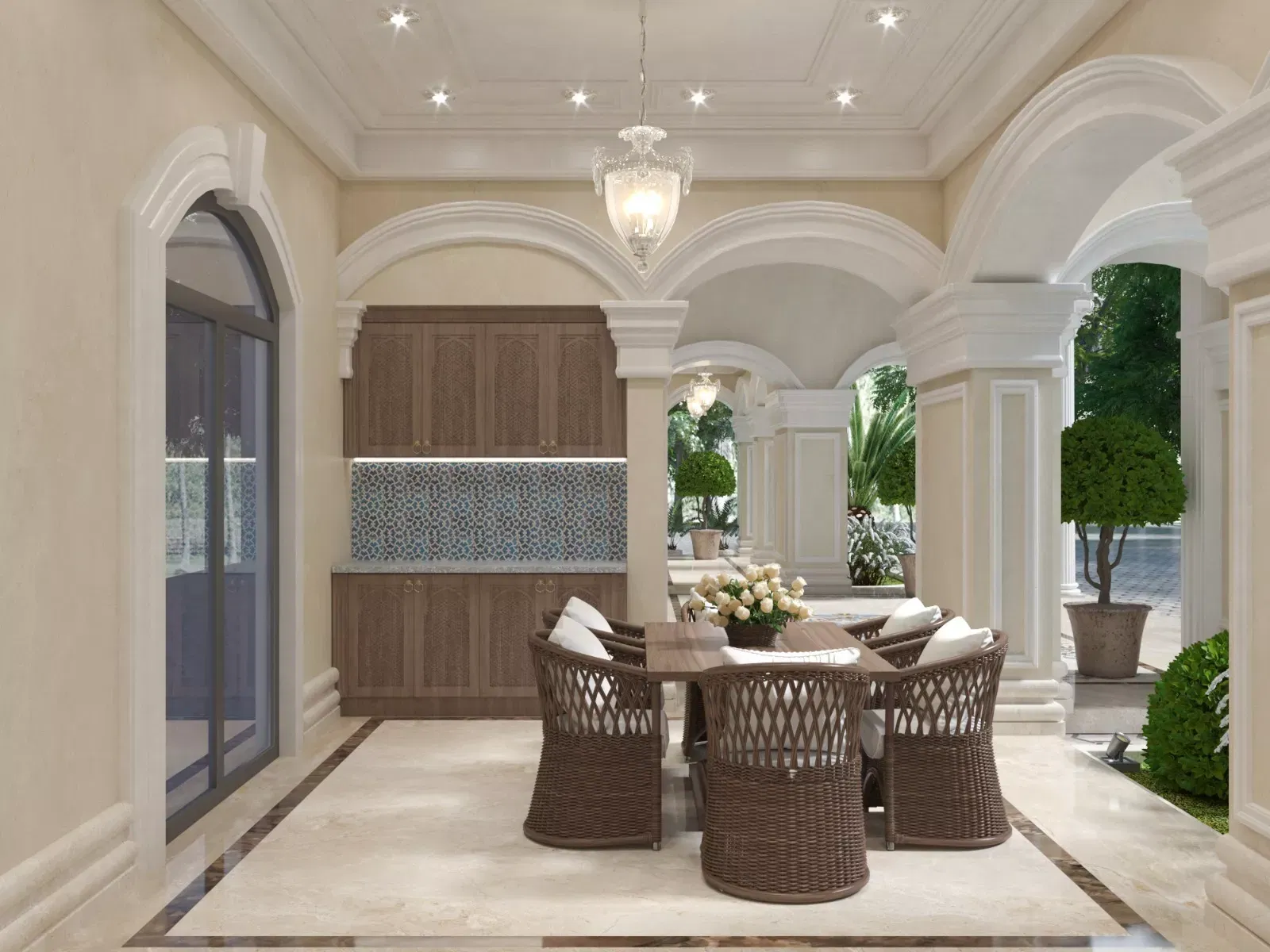 Outdoor Dining for Luxury Dubai Homes