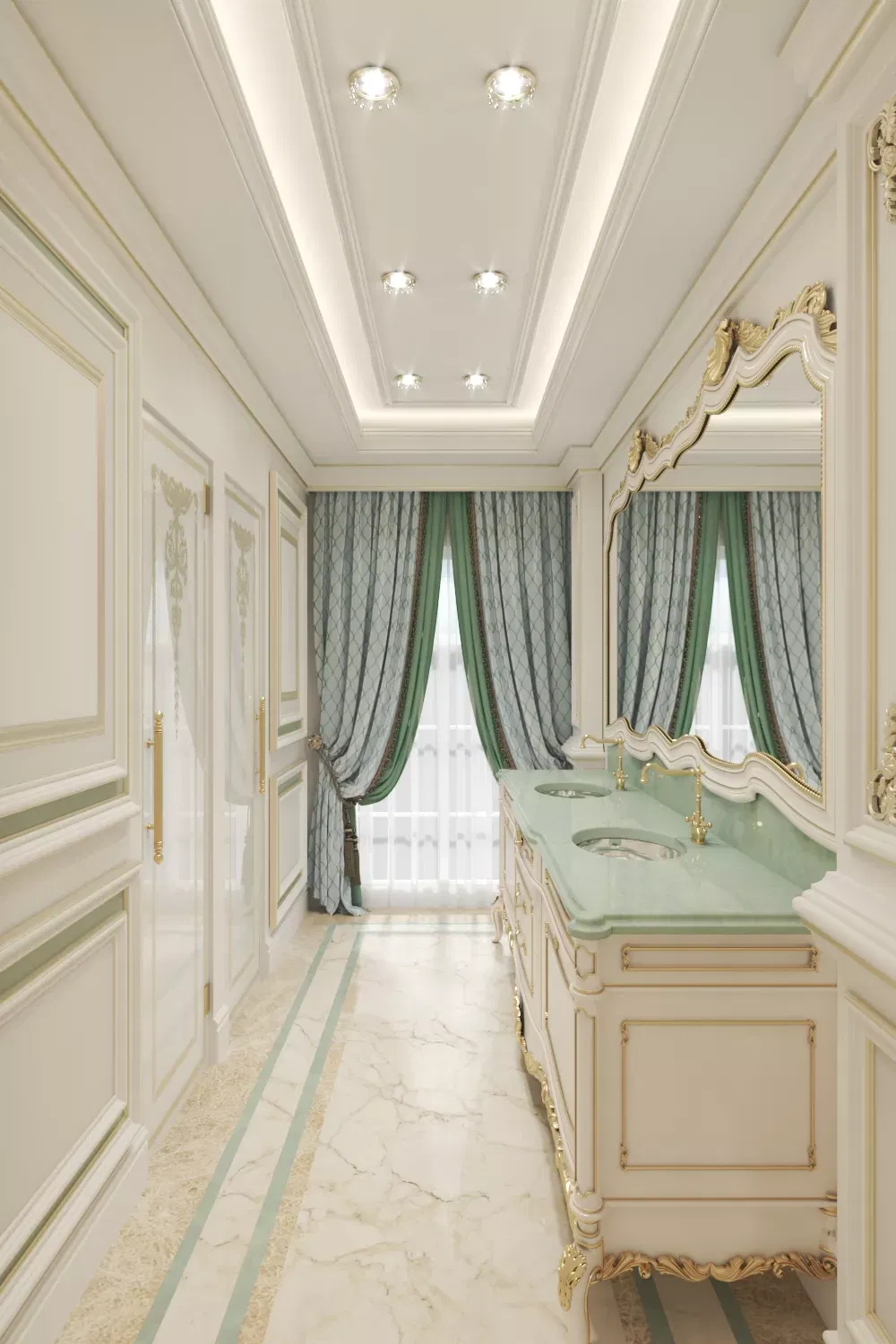 Classic Interior for a Luxury Hotel in Dubai