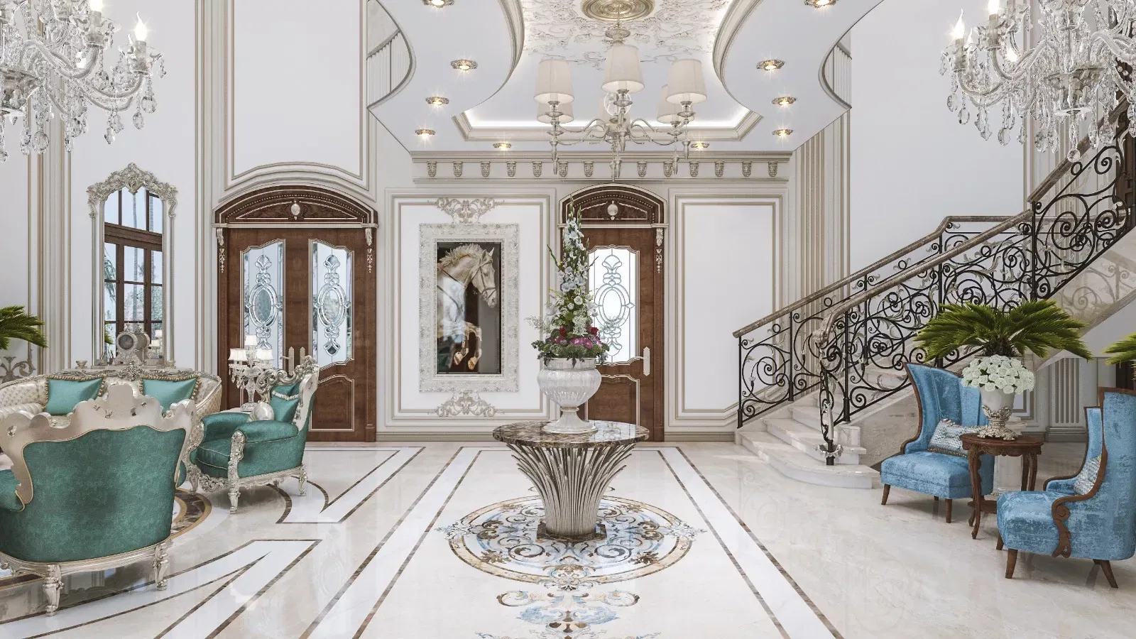 Classic Living Spaces with The Antonovich Group