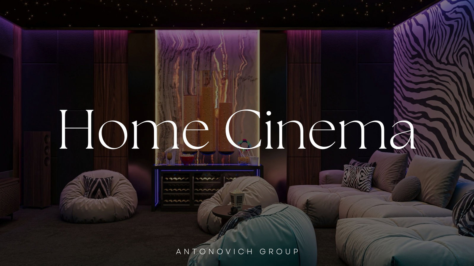 Elevating Entertainment in Home Cinema Interiors