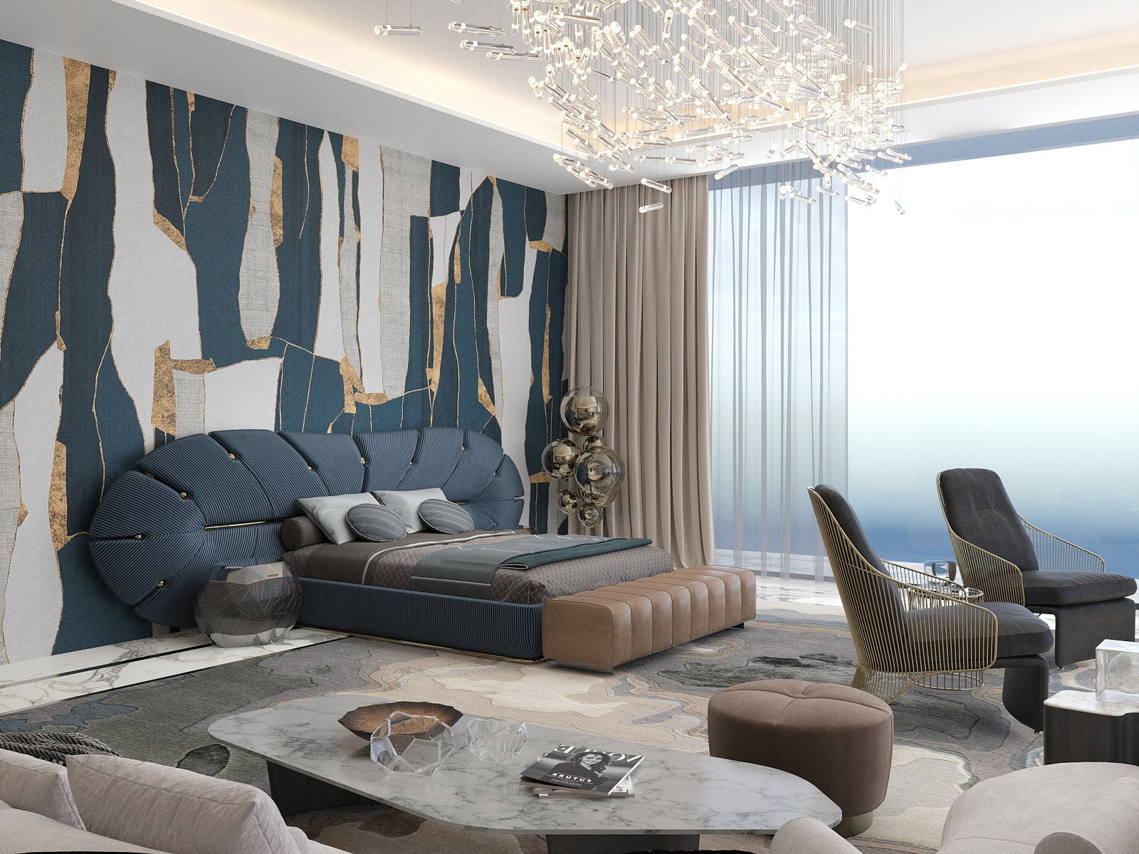 Complete Interior and Fit-out Execution for the Master Bedroom