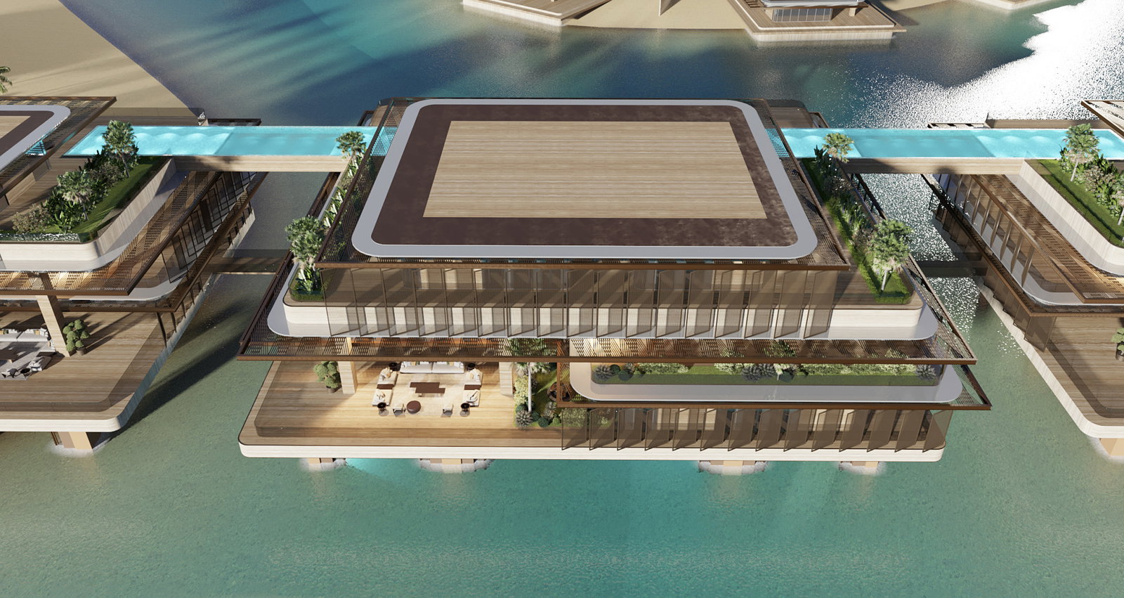 Redefining Outdoor Luxury: Exterior Design and Outdoor Furniture Production for World Islands Dubai