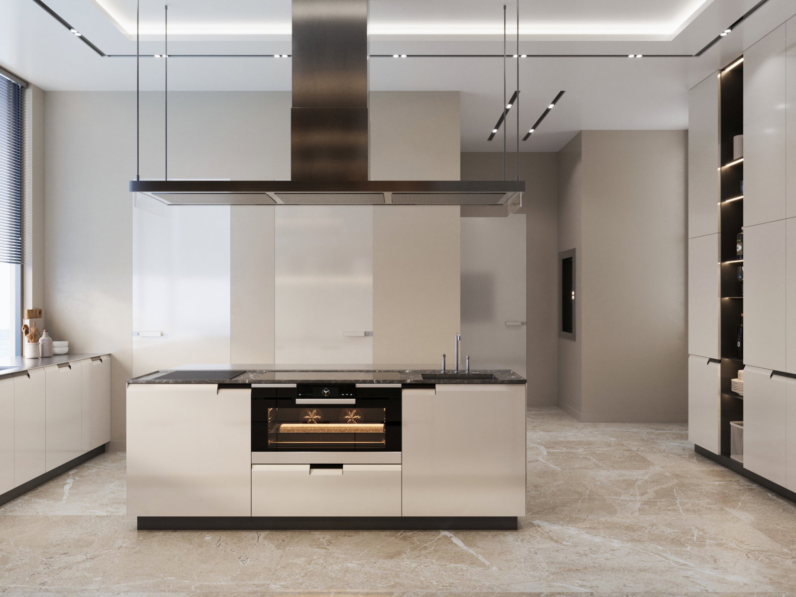 Kitchen Interior Design & Joinery Solutions for World Islands Villa in Dubai