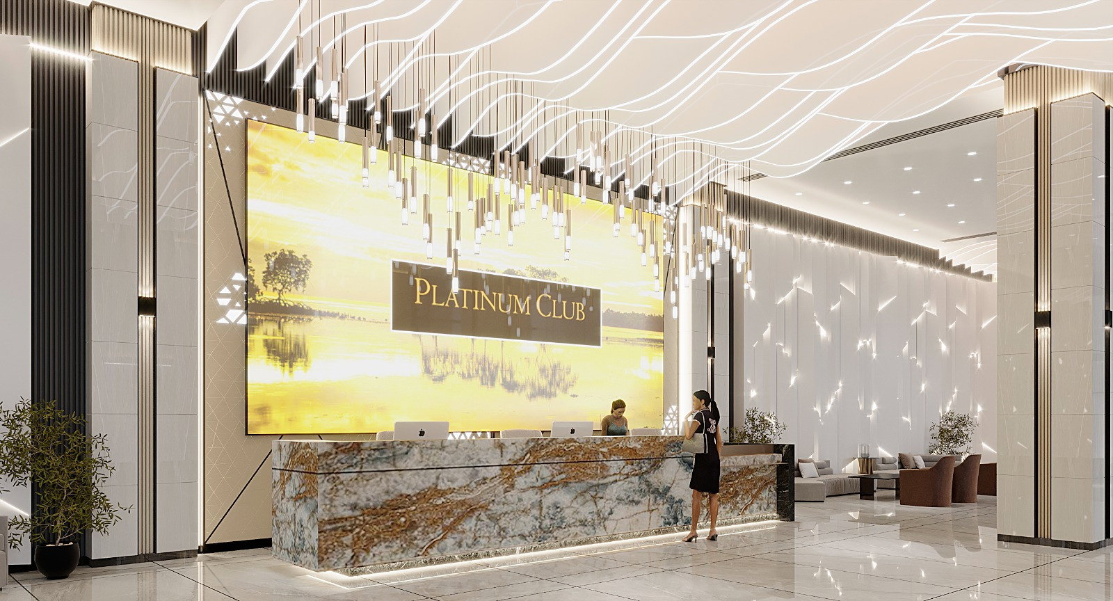 Luxury Interior Designs for Hotel Lobby and Public Spaces