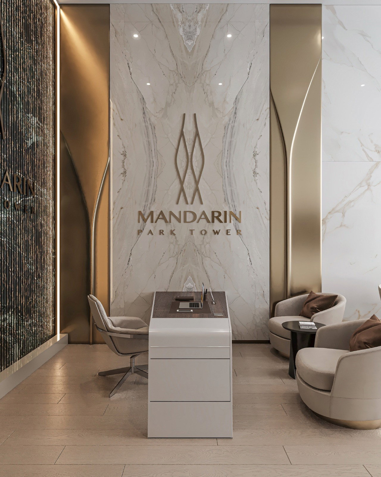 Дизайн интерьера и фит-аут для Mandarin Park Tower