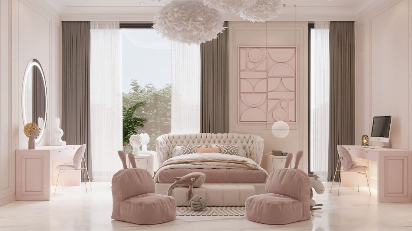 أفكار تصميم غرف نوم الأطفال: مساحات خالدة وعملية
