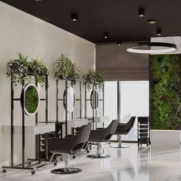 Creating Modern Elegance: Space Planning and Interior Design for a Salon