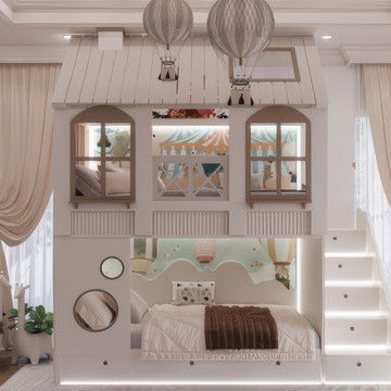 تصميم وتنفيذ غرف نوم أطفال مودرن