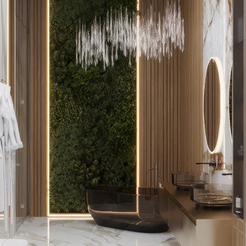 Unveiling Opulence and Functionality in Luxury Bathroom Interior Design and Sanitary Solutions