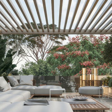 Exquisite Al Fresco: Luxury Villa Terrace Design by Antonovich Group