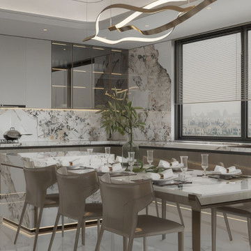 Modern Kitchen Interior Design and Joinery Solutions by Antonovich Group