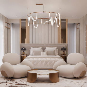 Luxury Haven: Elevating Comfort with Antonovich Group's Customized Bedroom Designs