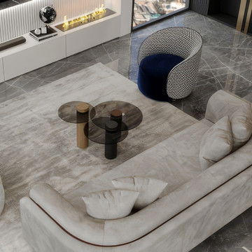 اختيار الأثاث الحديث لتصميم غرفة معيشة جمالية وفاخرة