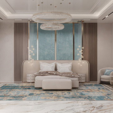 Luxurious Bedroom Interior Design and Fit-Out by Antonovich Group