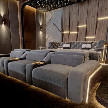 Transforming Entertainment Spaces: Luxury Interior Design Fit-Out for Home Cinema