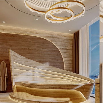 Transforming Dreams: A Luxurious Seaside Master Bathroom Sanctuary