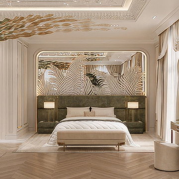 ابتكر غرفة نوم أحلامك: دليل لتصميم غرفة نوم فسيحة في دبي