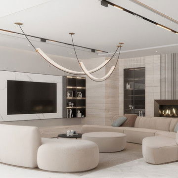 Luxury Living: Modern Interior Design & Fit-Out for Al Barari Villa