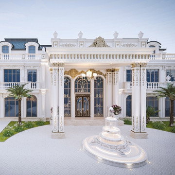 تحويل الفخامة: تصميم واجهات وخارجيات الفلل من مجموعة أنطونوفيتش (Antonovich Group)