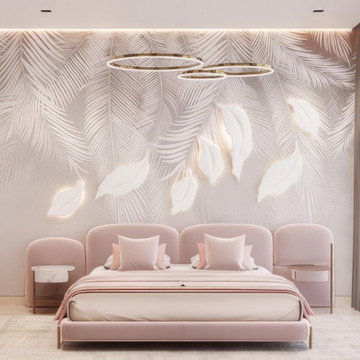 Enchanting Spaces: Girls' Bedroom Interior Design in Shabby Chic Style