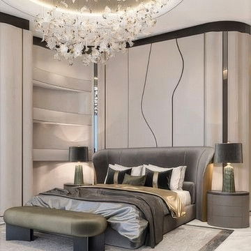 Elevating Bedroom Aesthetics with High-End Interior Design