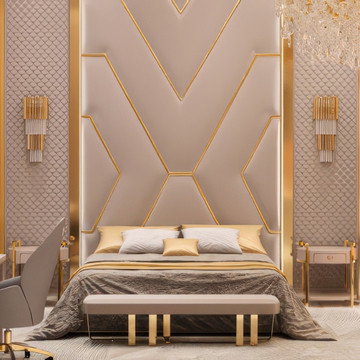 ارتقِ بمأواك: تصميم غرفة نوم رئيسية فاخرة