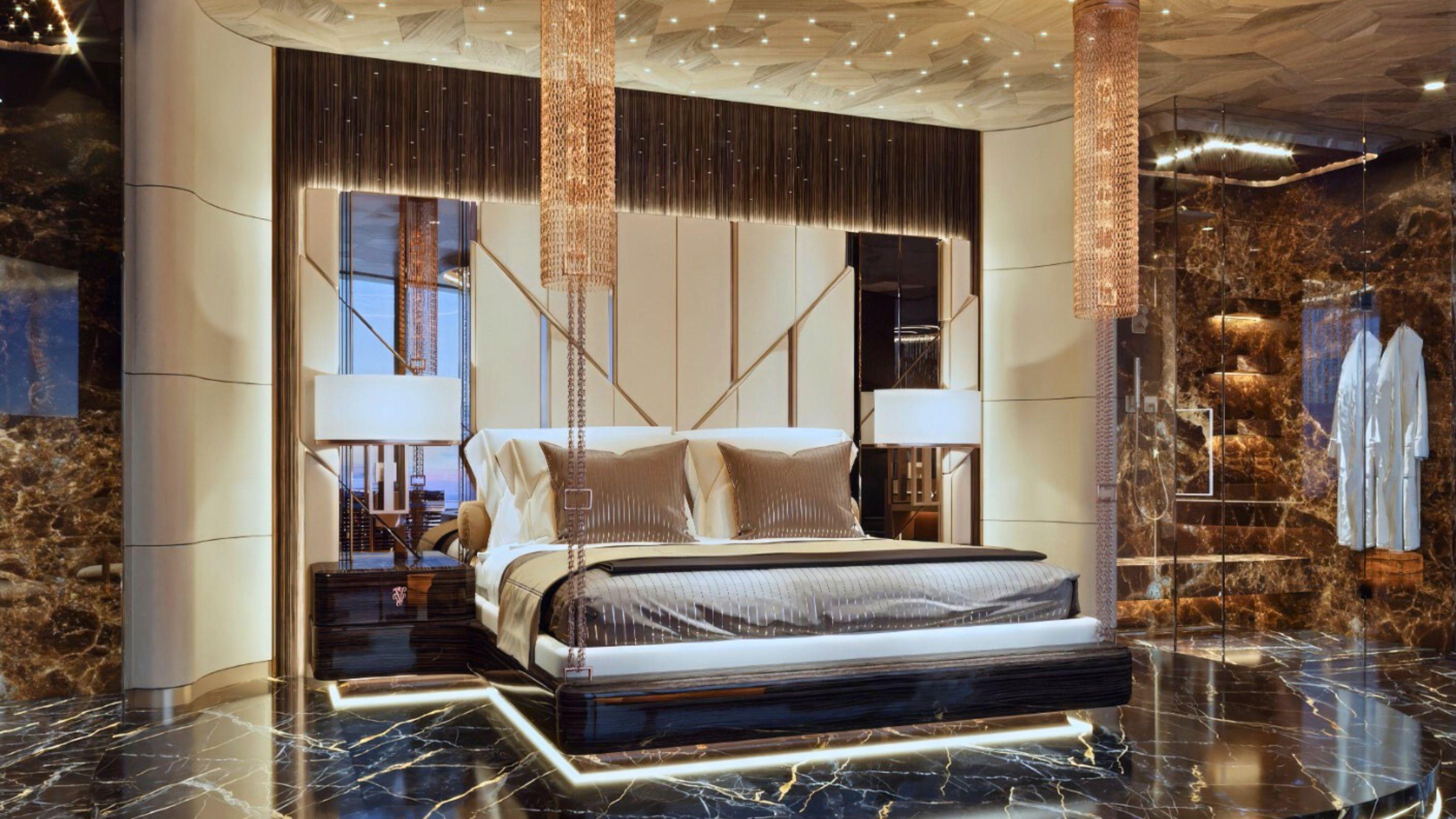 Luxury Master Bedroom Interior Design: A Private Sanctuary in the Sky