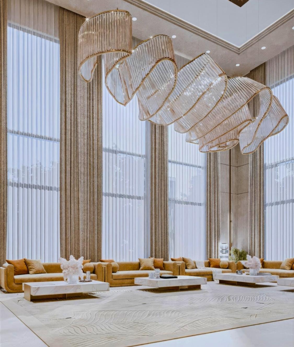 تصميم داخلي للقصور الفاخرة من أنطونوفيتش ديزاين