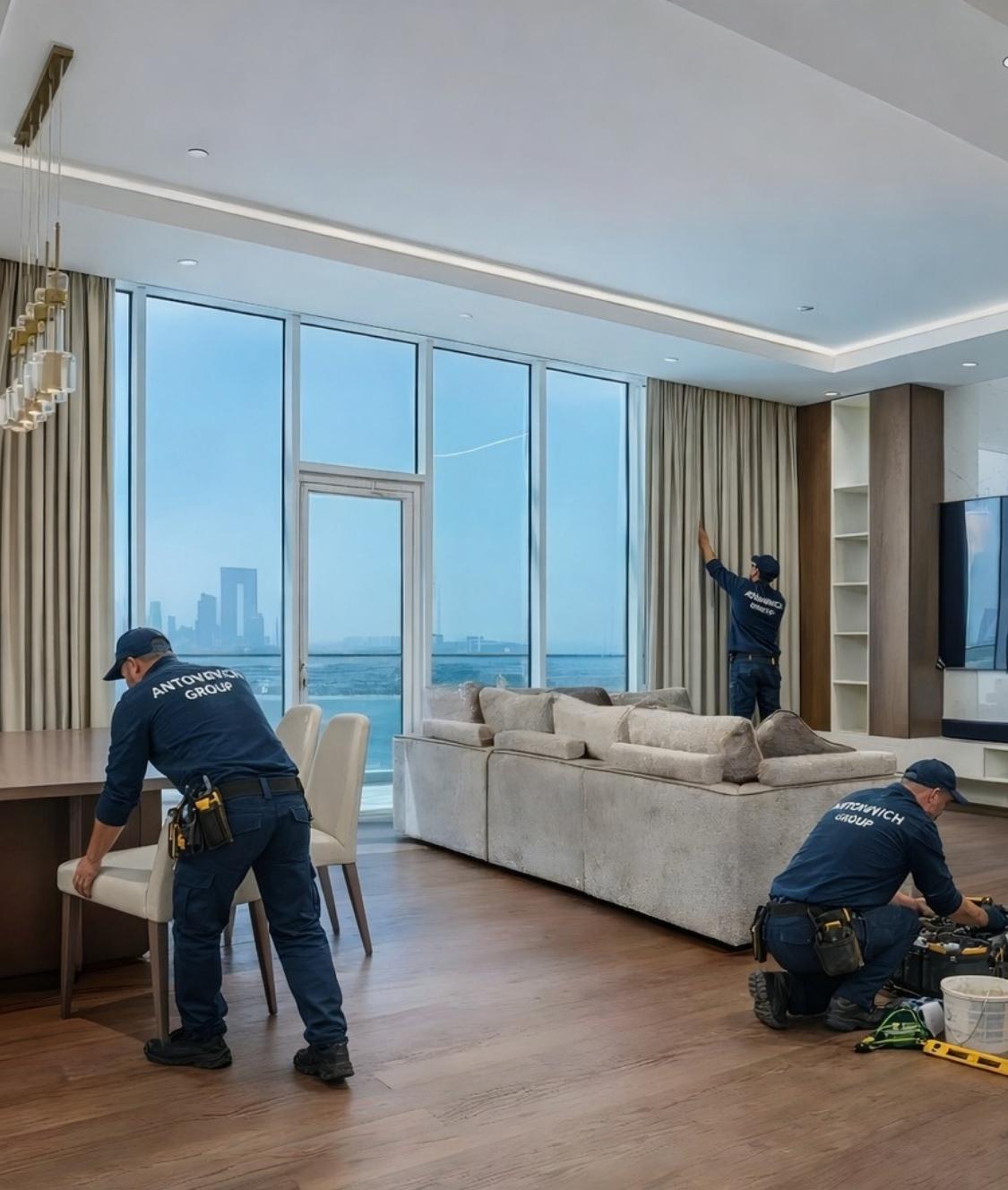 Apartment Renovation Dubai by Antonovich Group: Transforming Urban Living into Luxury