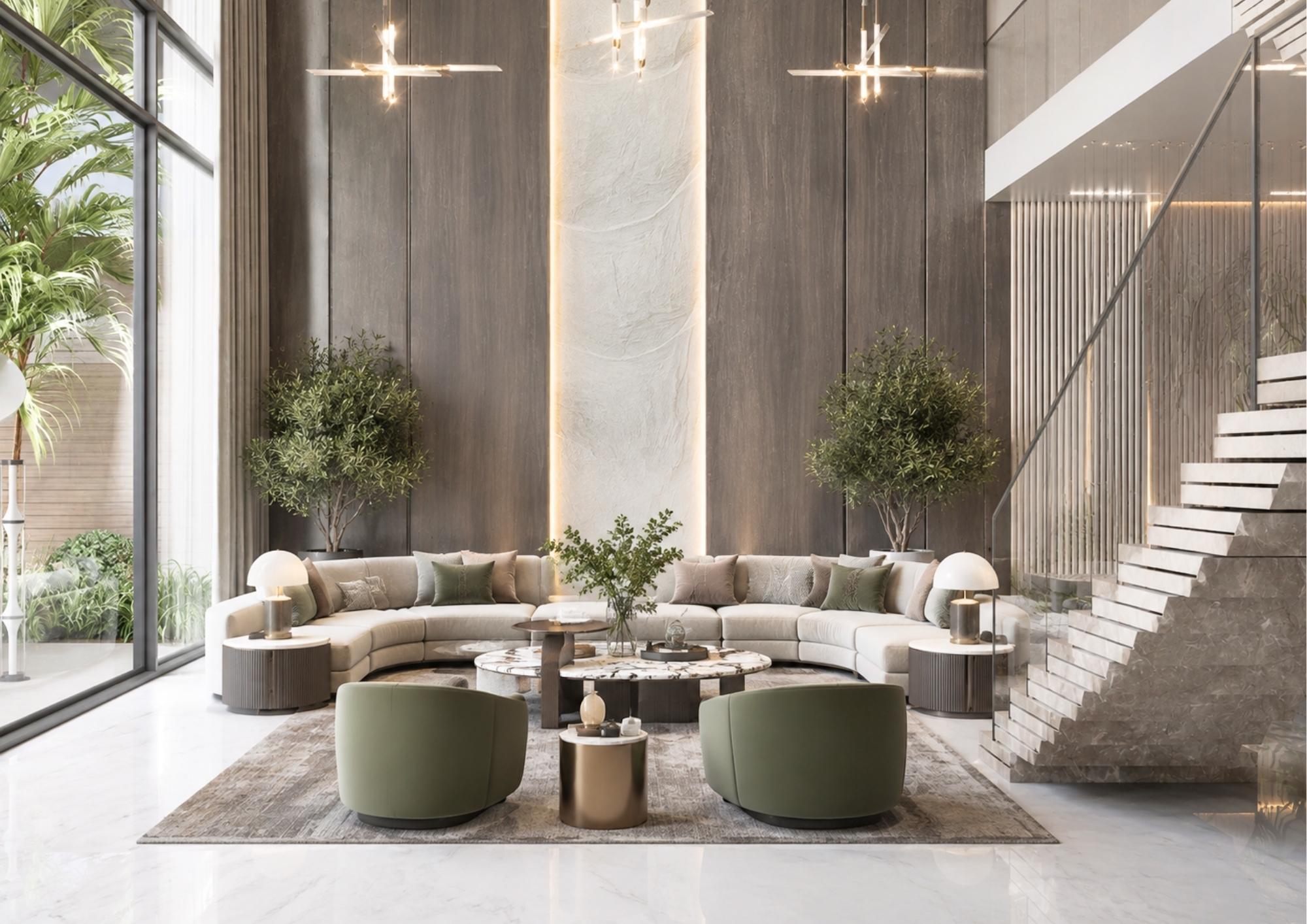 Luxury Apartment Interior Design in Dubai by The Antonovich Group